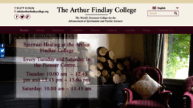 What Arthurfindlaycollege.org website looked like in 2019 (5 years ago)