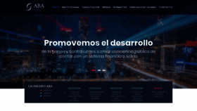 What Aba-argentina.com website looked like in 2019 (4 years ago)