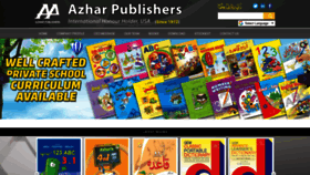 What Azharpublishers.com website looked like in 2019 (4 years ago)