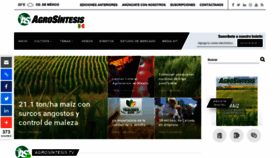 What Agrosintesis.com website looked like in 2019 (4 years ago)
