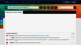 What Alisverisforumu.com website looked like in 2019 (4 years ago)