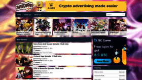 What Anitoon.info website looked like in 2019 (6 years ago)