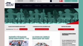 What Alsacemouvementassociatif.org website looked like in 2019 (4 years ago)