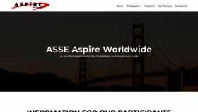 What Aspireww.com website looked like in 2019 (4 years ago)