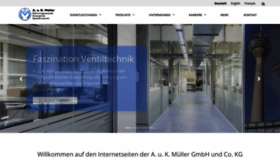 What Akmueller.de website looked like in 2019 (4 years ago)
