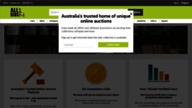 What Allclassifieds.com.au website looked like in 2019 (4 years ago)