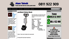 What Alam-tehnik.com website looked like in 2019 (4 years ago)