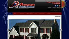 What Advantageroofingandexteriors.com website looked like in 2019 (4 years ago)