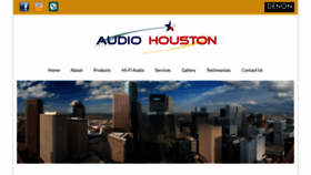 What Audiohouston.net website looked like in 2019 (4 years ago)