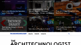 What Architechnologist.com website looked like in 2019 (4 years ago)
