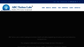 What Abctechnolab.com website looked like in 2019 (4 years ago)