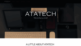 What Atatech.eu website looked like in 2019 (4 years ago)