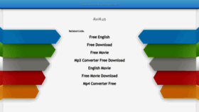 What Avi4.us website looked like in 2019 (5 years ago)