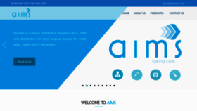 What Aimsblr.com website looked like in 2019 (4 years ago)