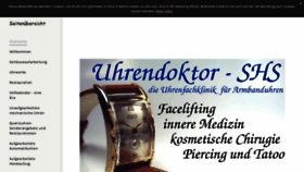 What Armbanduhrfachklinik.de website looked like in 2019 (4 years ago)