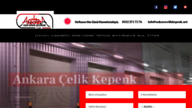 What Ankaracelikkepenk.net website looked like in 2019 (4 years ago)