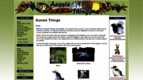 What Aussiethings.com.au website looked like in 2019 (4 years ago)