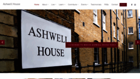 What Ashwellhouse.org.uk website looked like in 2019 (4 years ago)