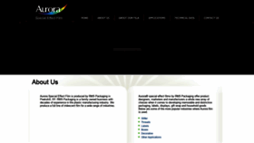 What Aurorasef.com website looked like in 2019 (4 years ago)