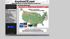 What Anytimece.com website looked like in 2019 (4 years ago)