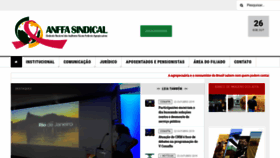 What Anffasindical.org.br website looked like in 2019 (5 years ago)