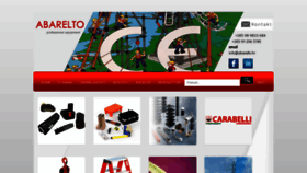What Abarelto.hr website looked like in 2019 (5 years ago)