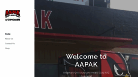 What Aapak.com website looked like in 2019 (4 years ago)