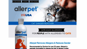 What Allerpet.com website looked like in 2019 (4 years ago)