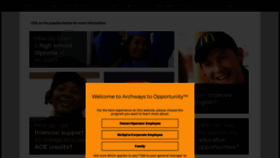 What Archwaystoopportunity.com website looked like in 2019 (4 years ago)