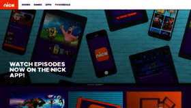 What At.nick.com website looked like in 2019 (4 years ago)