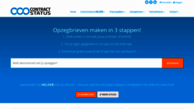 What Afmelden.nl website looked like in 2019 (4 years ago)