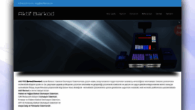What Aktifbarkod.com website looked like in 2019 (4 years ago)