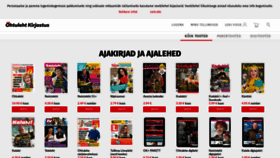 What Ajakirjad24.ee website looked like in 2019 (4 years ago)