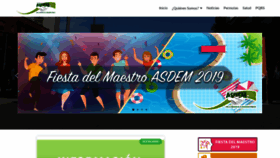 What Asdem.org.co website looked like in 2019 (4 years ago)