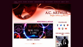 What Acarthur.net website looked like in 2019 (4 years ago)
