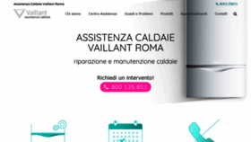 What Assistenza-caldaievaillant.it website looked like in 2019 (4 years ago)