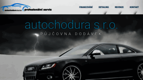 What Autochodura.cz website looked like in 2019 (4 years ago)