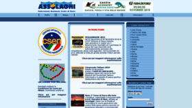 What Assolaghi.it website looked like in 2019 (4 years ago)