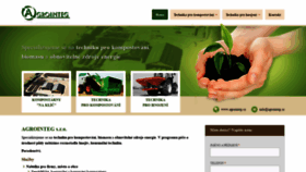 What Agrointeg.cz website looked like in 2019 (4 years ago)