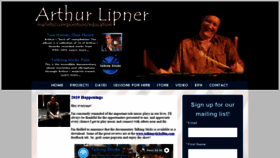 What Arthurlipner.com website looked like in 2019 (4 years ago)