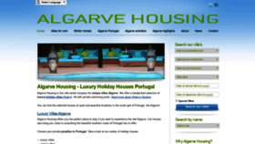 What Algarvehousing.net website looked like in 2019 (4 years ago)