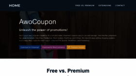 What Awocoupon.com website looked like in 2019 (4 years ago)