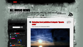 What Allmusicnews.it website looked like in 2019 (4 years ago)