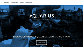 What Aquarius-se.com website looked like in 2019 (4 years ago)
