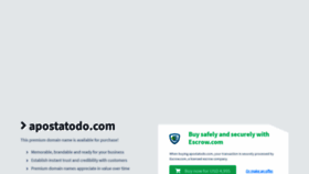 What Apostatodo.com website looked like in 2019 (4 years ago)