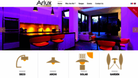 What Arlux-lighting.fr website looked like in 2019 (4 years ago)