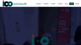 What Association-ico.fr website looked like in 2019 (4 years ago)
