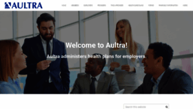 What Aultragroup.com website looked like in 2019 (4 years ago)