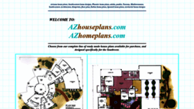 What Azhouseplans.com website looked like in 2019 (4 years ago)