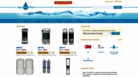 What Aquapurefilters.com website looked like in 2019 (4 years ago)